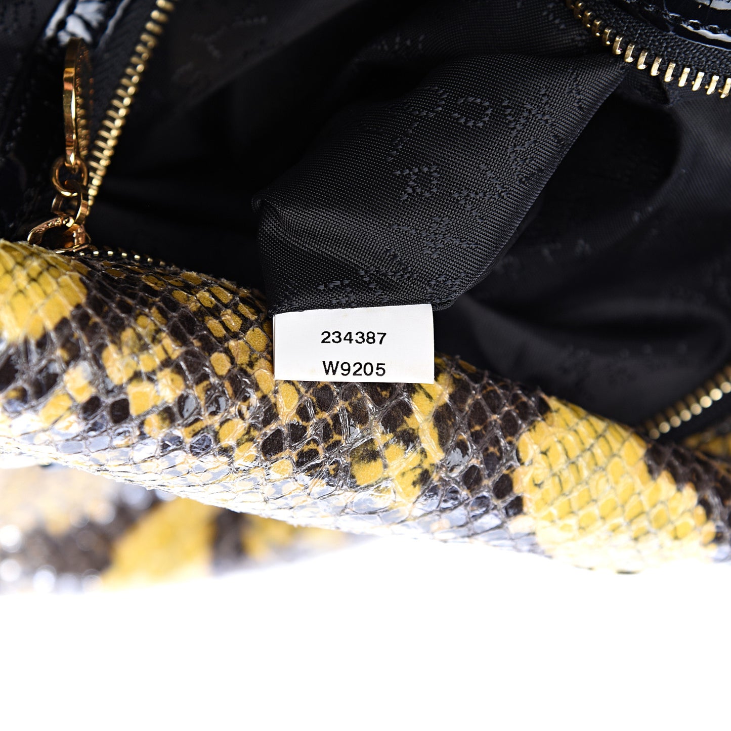 Eco Python Falabella Fold Over Tote