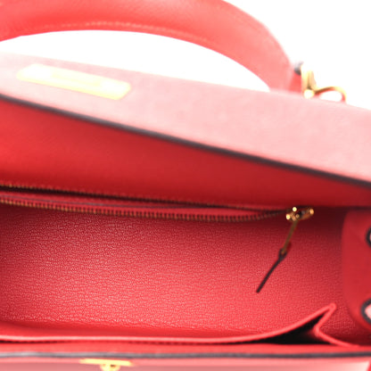 Hermes Epsom Kelly Sellier 25 Rose Jaipur Rose Jaipur 4 of 14
