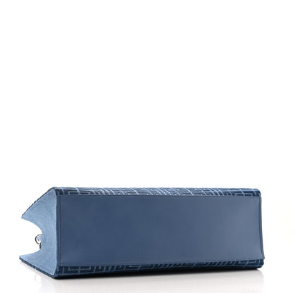 Givenchy Denim 4G Medium Chain Tote Blue 4 of 12