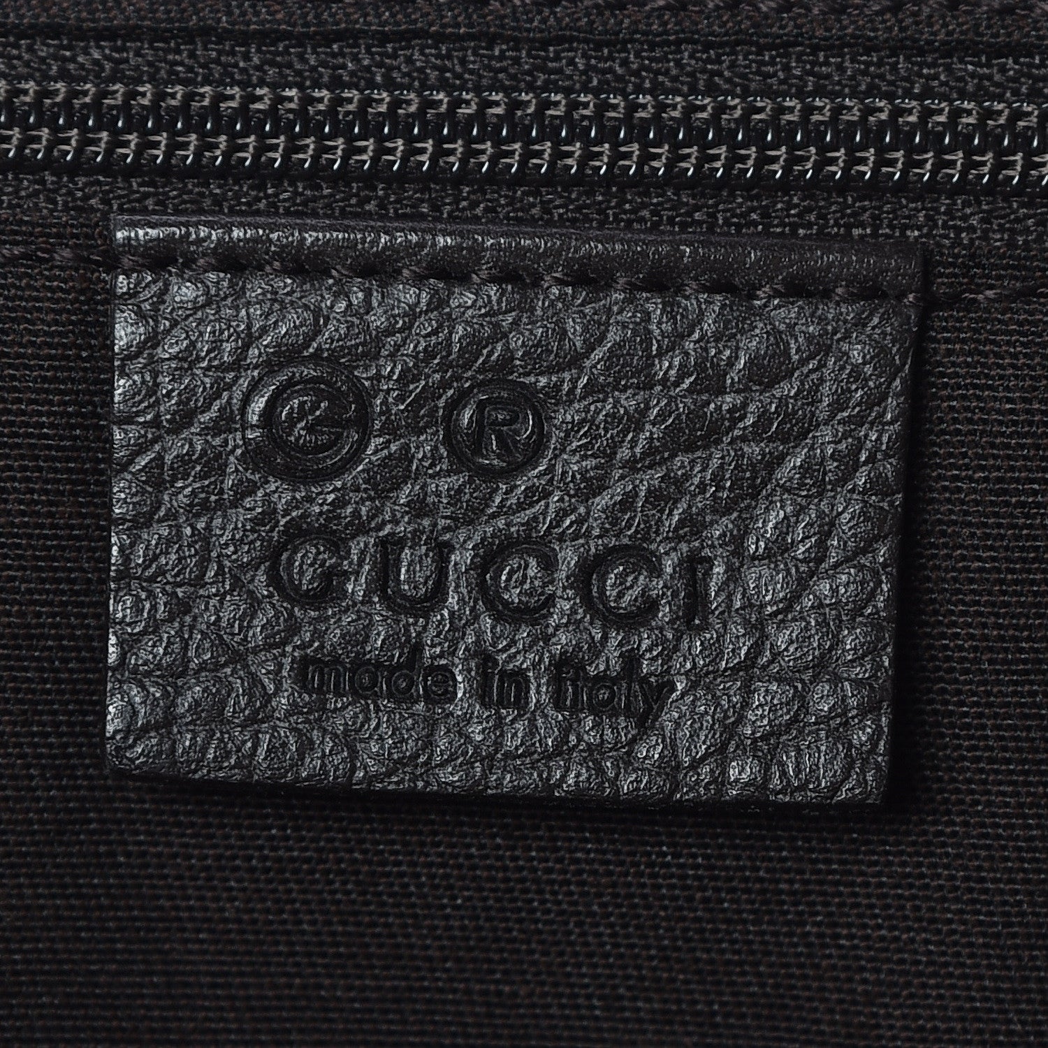 Gucci Crystal Monogram Large Abbey Tote Dark Brown 8 of 9