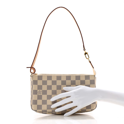 Louis Vuitton Damier Azur Pochette Accessories NM 2 of 8