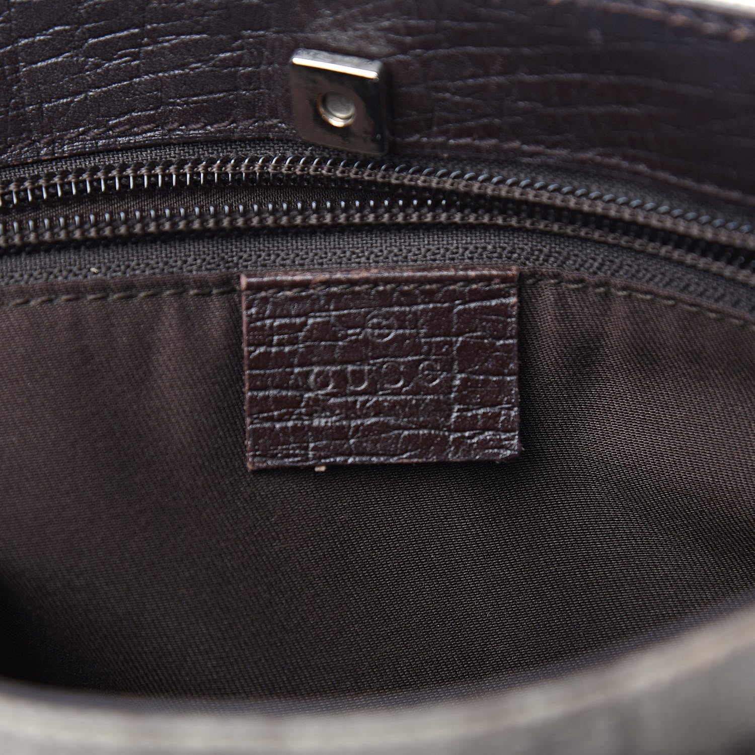 Gucci GG Plus Monogram Flat Vertical Tote Brown 6 of 11