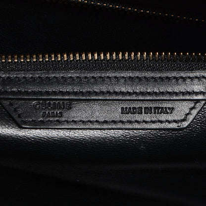 Celine Palmelato Leather Mini Luggage Black 8 of 10