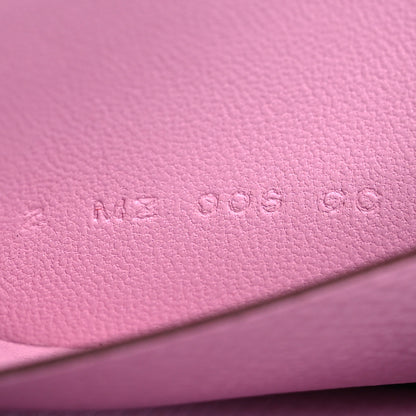Hermes Epsom Constance Slim Wallet Mauve Sylvestre 9 of 11