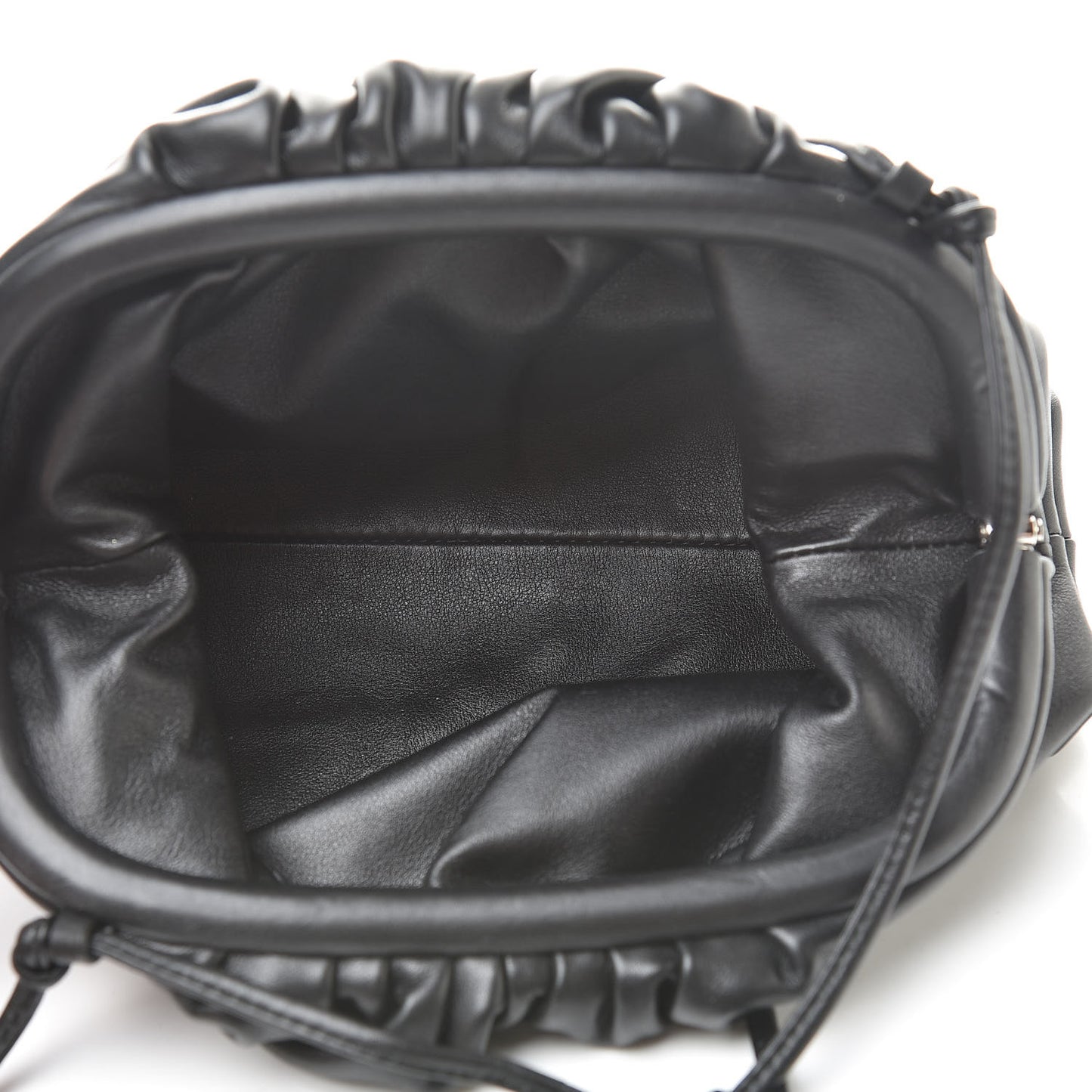 Butter Calfskin The Mini Pouch Black