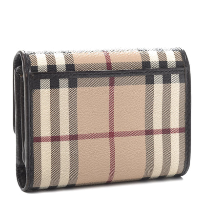 Burberry Haymarket Check Medium Bellfield ID Wallet Chocolate 3 of 11
