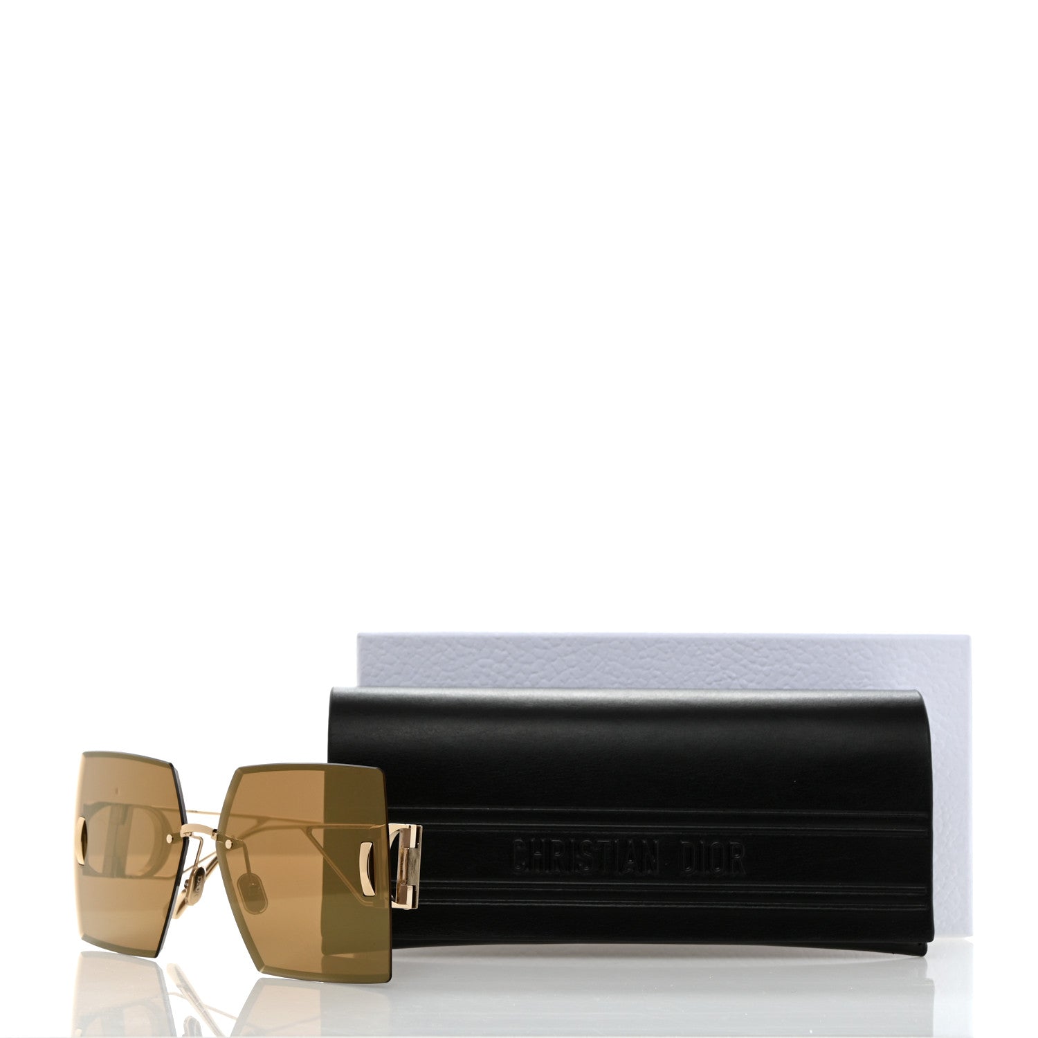 Christian Dior Metal Square 30 Montaigne S7U Sunglasses Gold 7 of 7