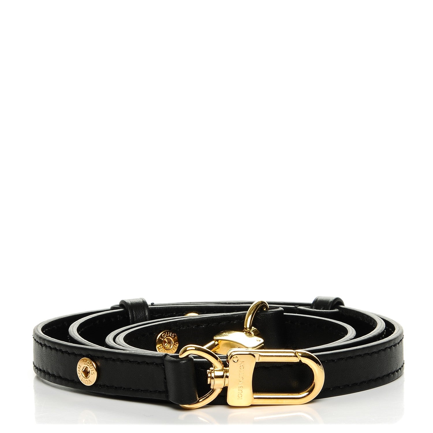Louis Vuitton Calfskin Neo Noe Shoulder Strap Black 1 of 5