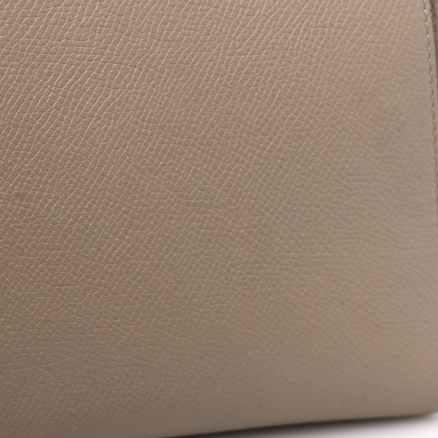 Grained Calfskin Nano Belt Bag Light Taupe