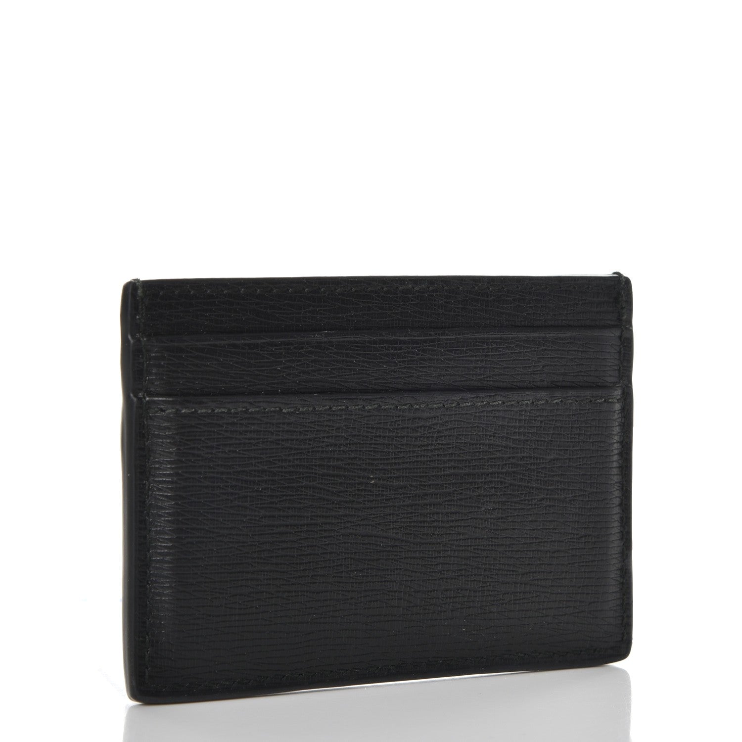 Gucci Calfskin Kingsnake Card Holder Black 3 of 6