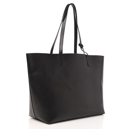 Mansur Gavriel Calfskin Large Shopping Tote Black Flamma 3 of 13