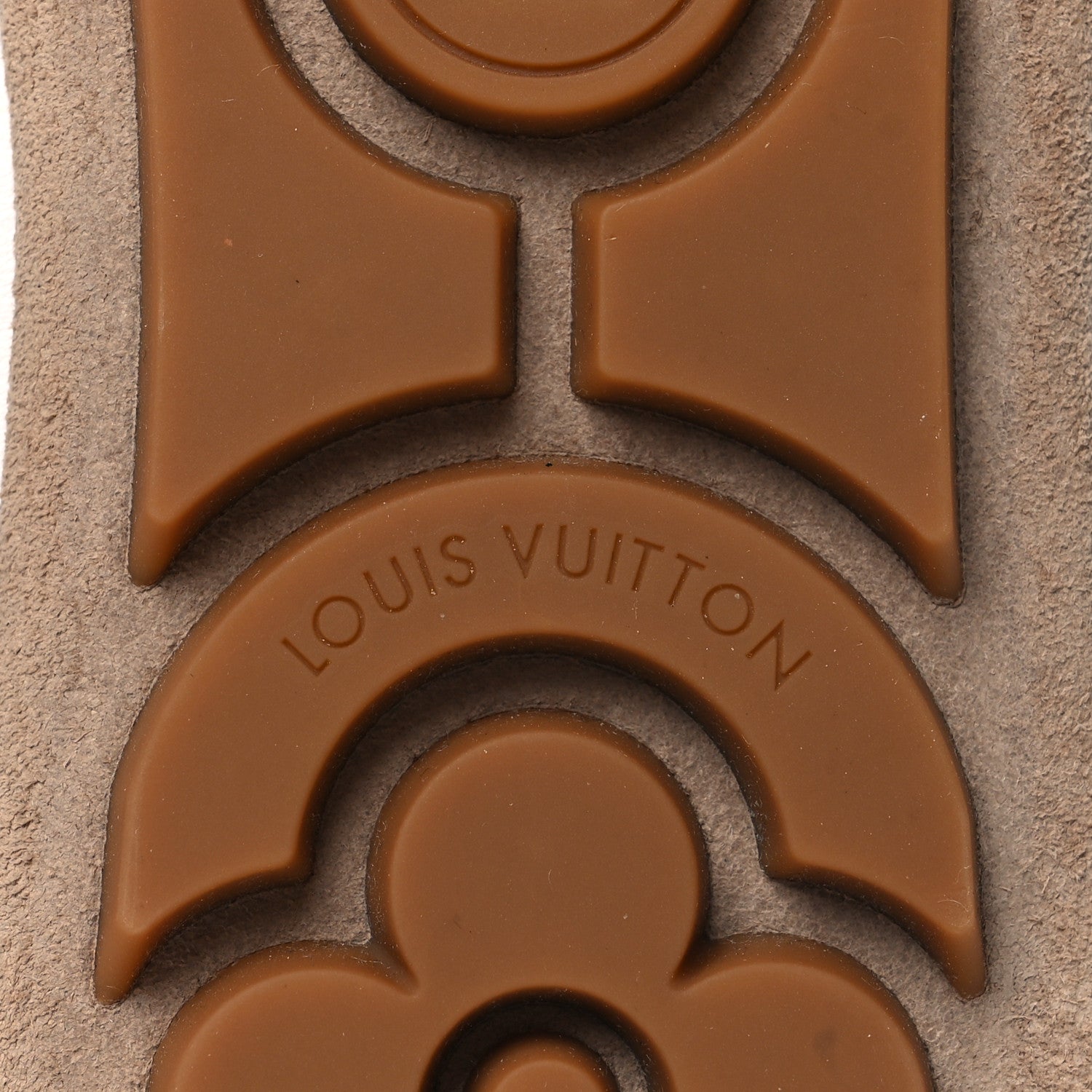 Louis Vuitton Suede Calfskin LV Sneakerina 41 Hazelnut Brown 8 of 10