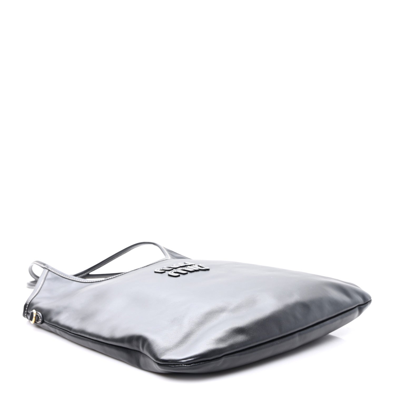 Miu Miu Nappa Ivy Bag Black 4 of 9