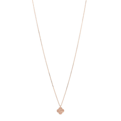 Van Cleef & Arpels 18K Rose Gold Sweet Alhambra Pendant Necklace 1 of 5