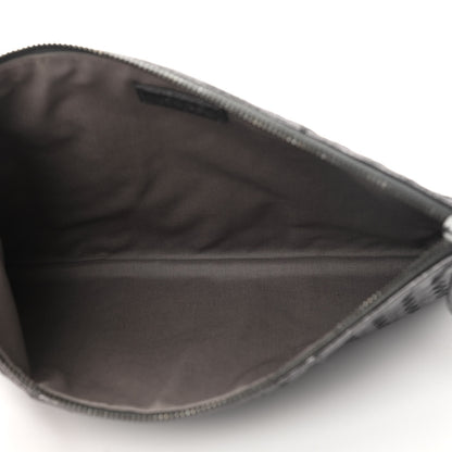 Bottega Veneta Nappa Intrecciato Flat Zip Biletto Pouch Light Grey 5 of 8