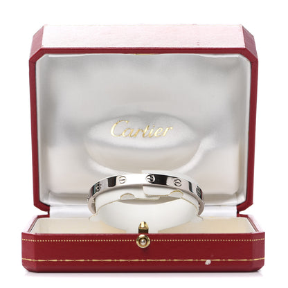 Cartier 18K White Gold LOVE Bracelet 17 6 of 6