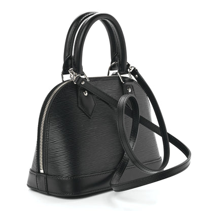 Louis Vuitton Epi Alma BB Black 3 of 13