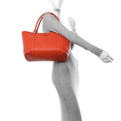 Gucci Microguccissima Medium Joy Tote Sun Orange 2 of 10