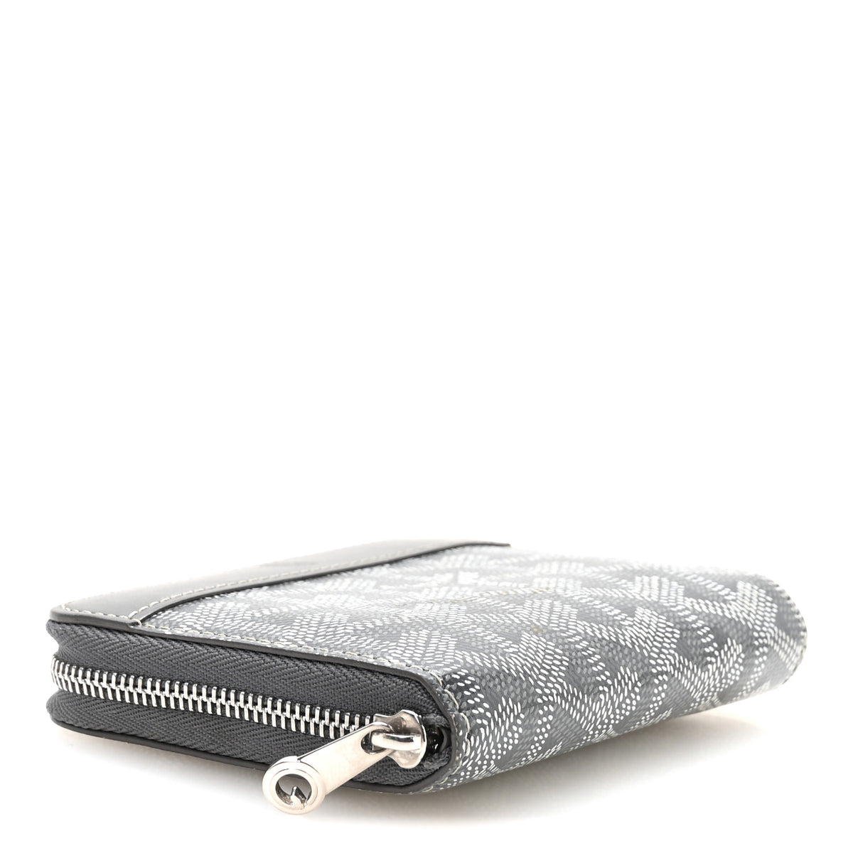 Goyard Goyardine Matignon PM Wallet Grey 4 of 8