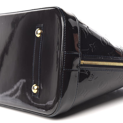 Louis Vuitton Vernis Alma MM Blue Infini 11 of 19