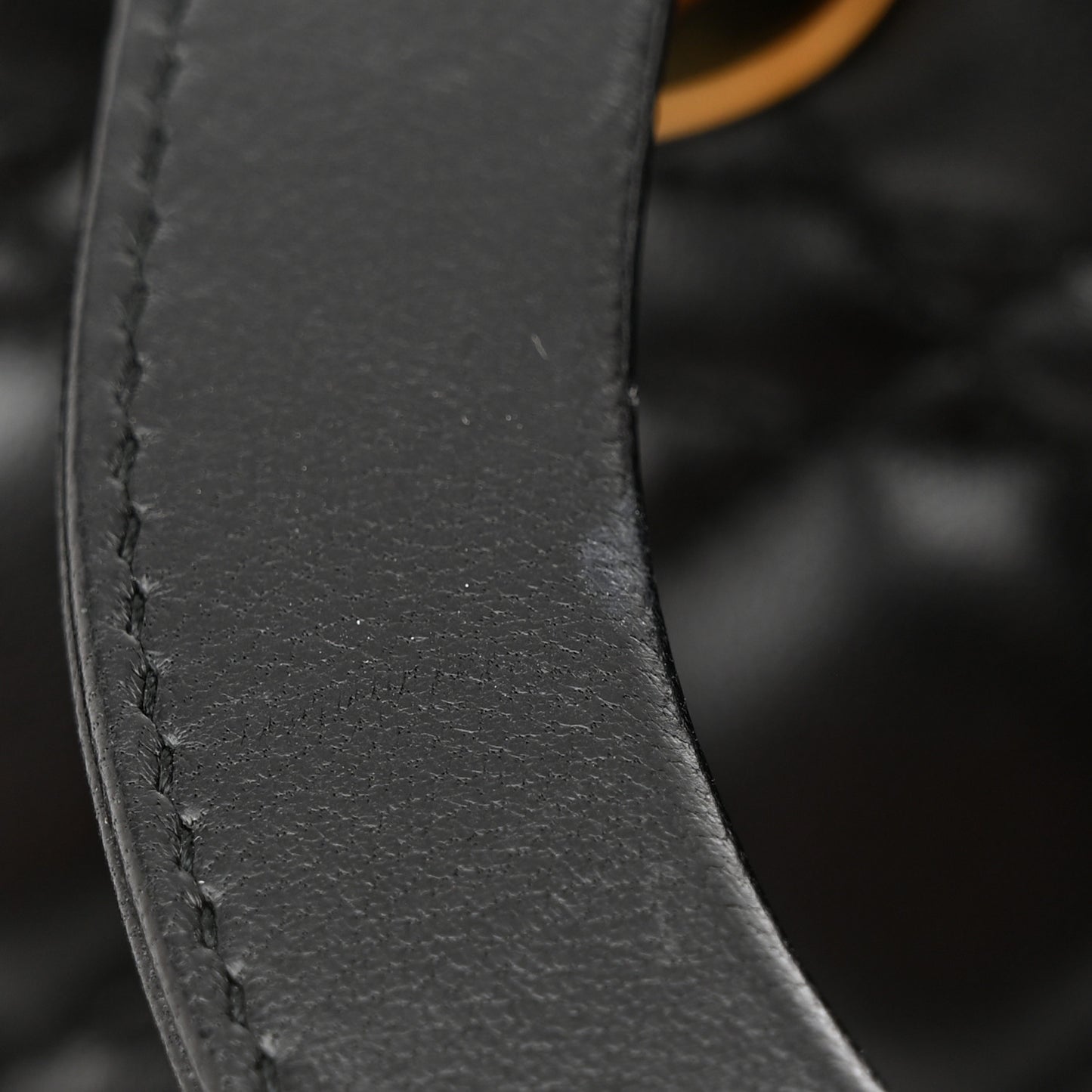 Lambskin Cannage Large Lady Dior Black