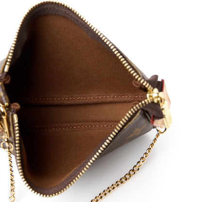 Louis Vuitton Monogram Mini Pochette Accessories 5 of 11