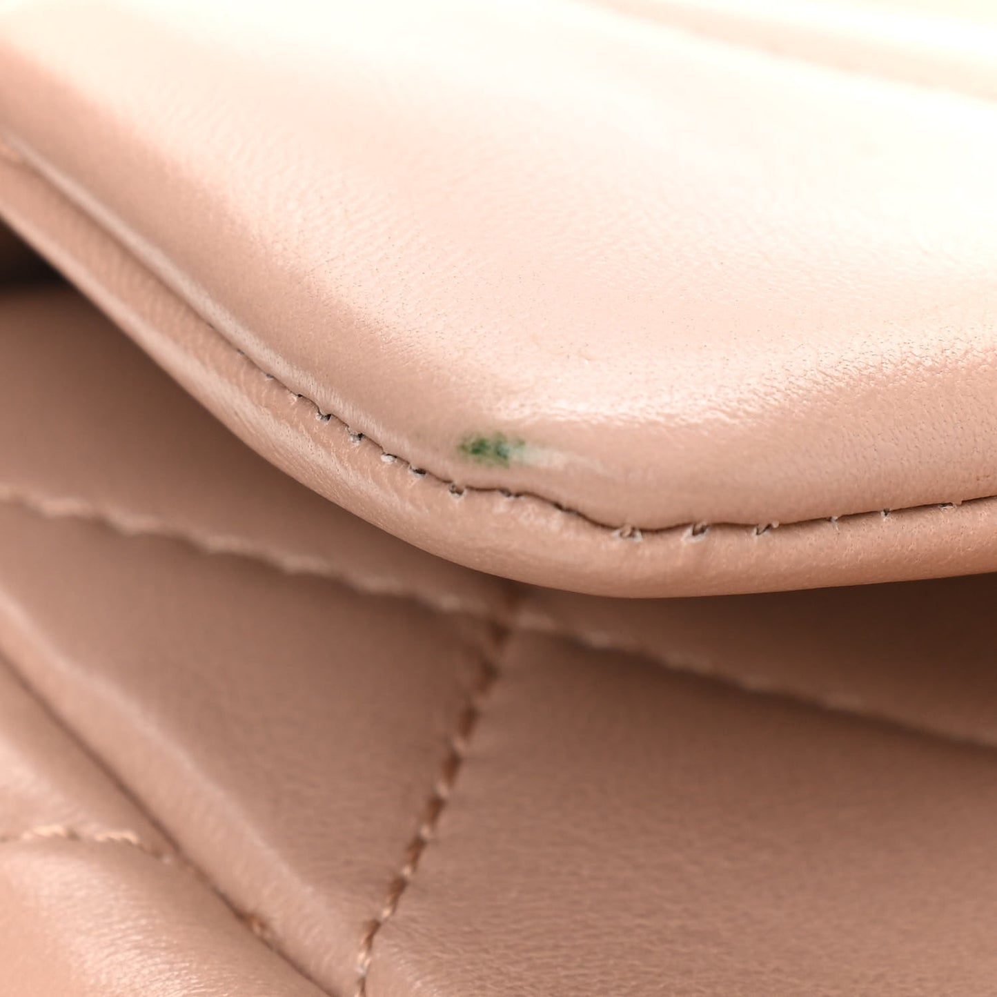 Nappa Large Roman Stud Shoulder Bag Rose Cannelle