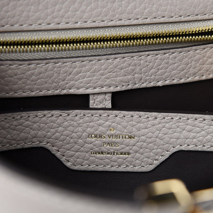 Louis Vuitton Taurillon Capucines BB Galet 9 of 10