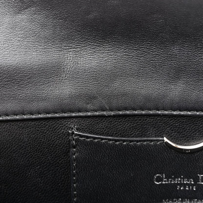 Christian Dior Calfskin Paradise Diorama Croisiere Chain Wallet Black 12 of 15