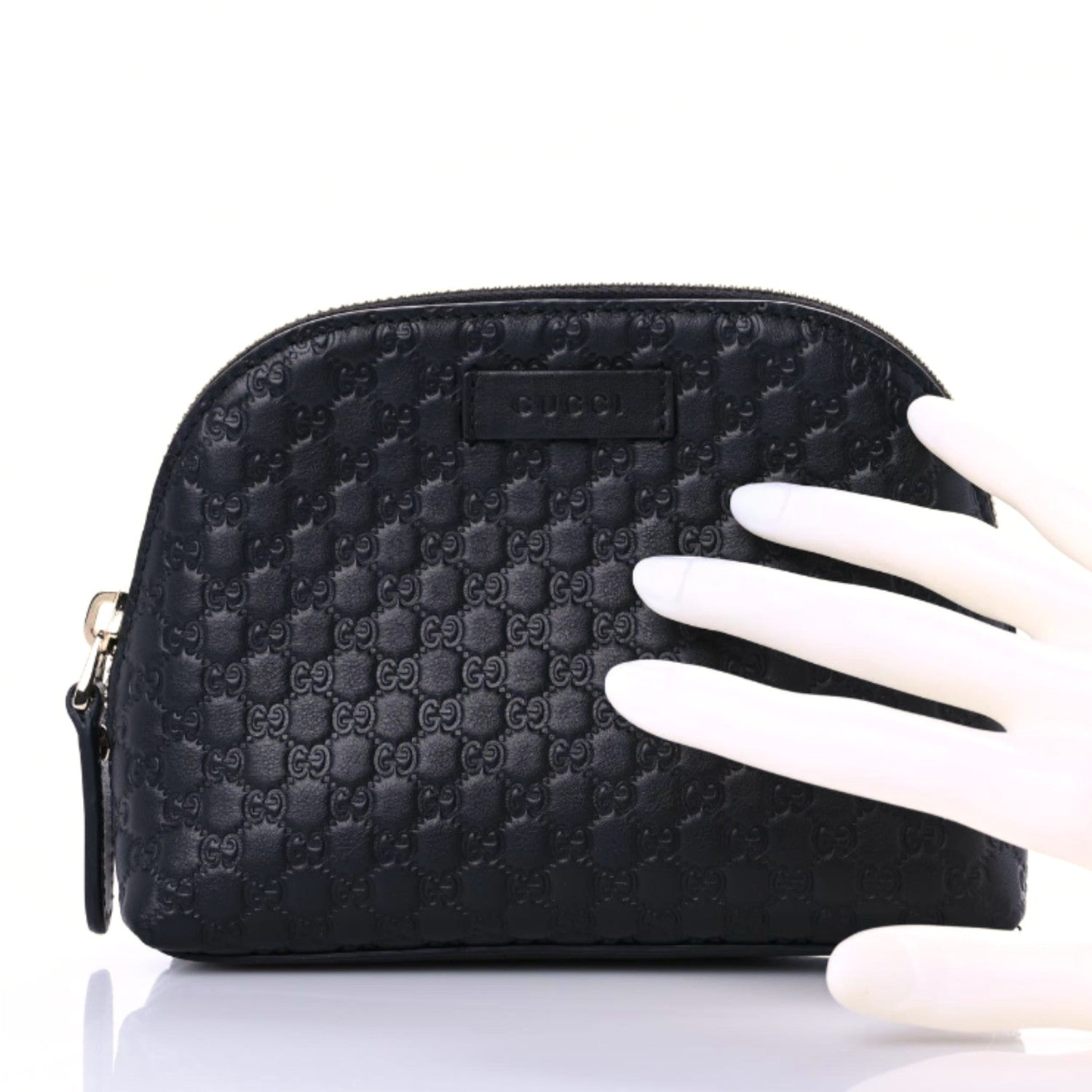 Gucci Microguccissima GG Cosmetic Case Black 2 of 11