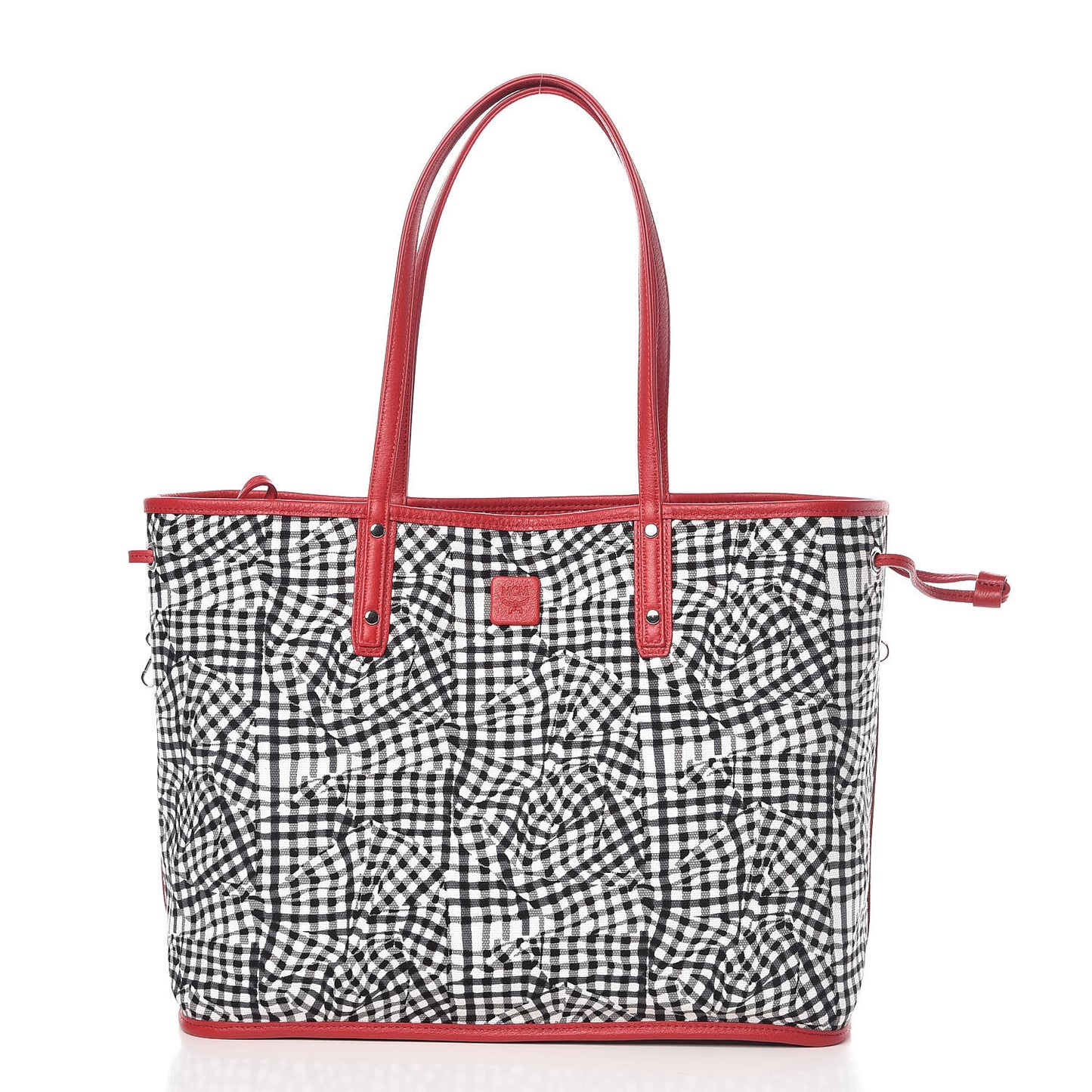 Visetos Medium Reversible Shopper Tote Ruby Red