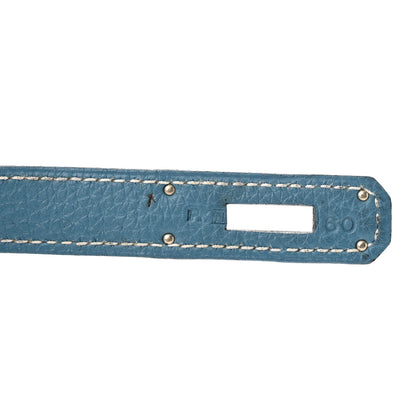 Hermes Togo BIRKIN 35 Blue Jean 7 of 10