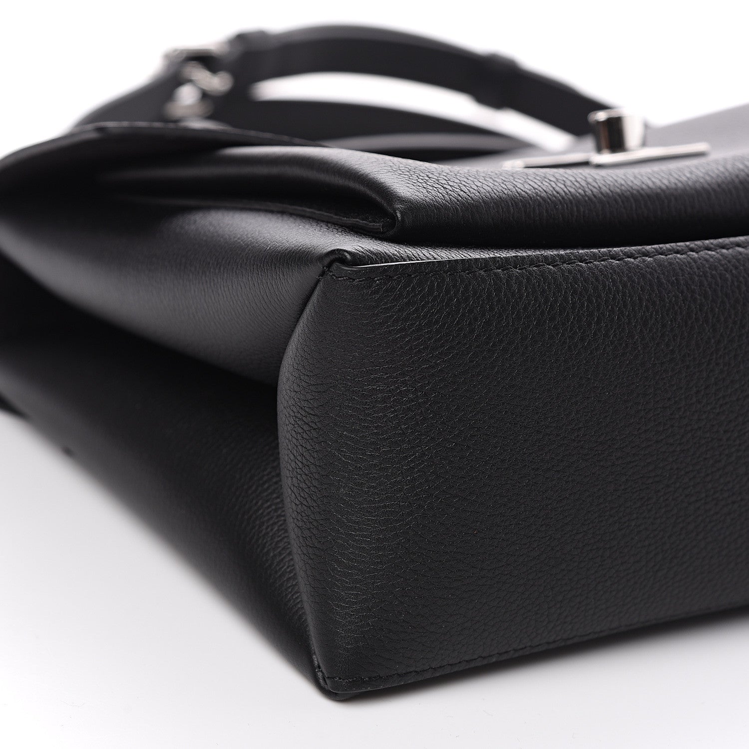 Louis Vuitton Soft Calfskin My Lockme Top Handle Black 7 of 9