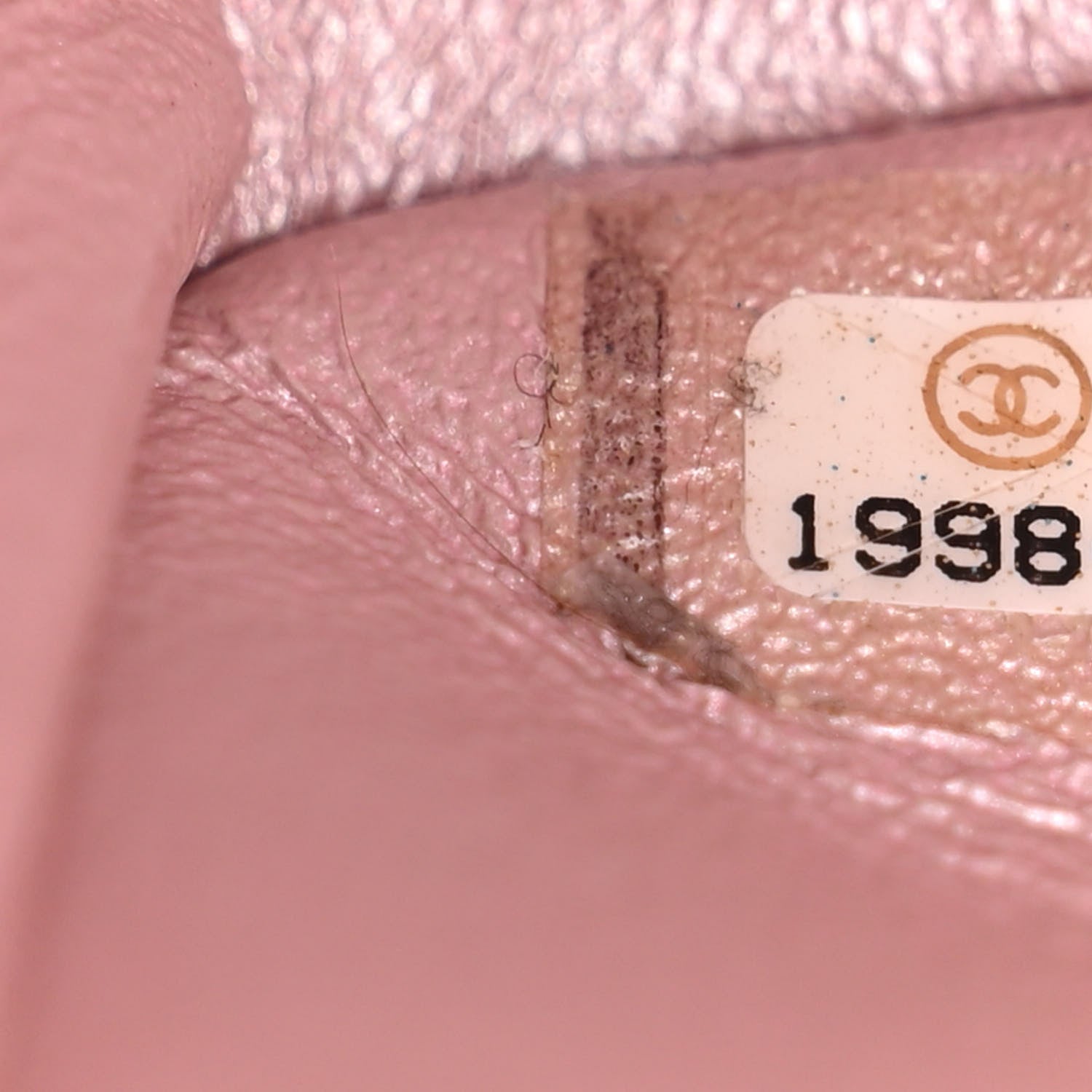 Chanel Iridescent Calfskin Quilted Medium Double Flap Light Pink 7 of 12