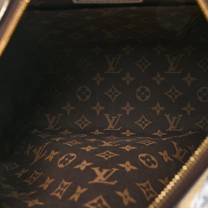 Louis Vuitton X FORNASETTI Calfskin Fornasetti Speedy Bandouliere 25 Gold 5 of 10