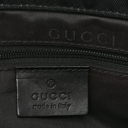 Gucci Nylon Bamboo Handle Bag Black 8 of 12