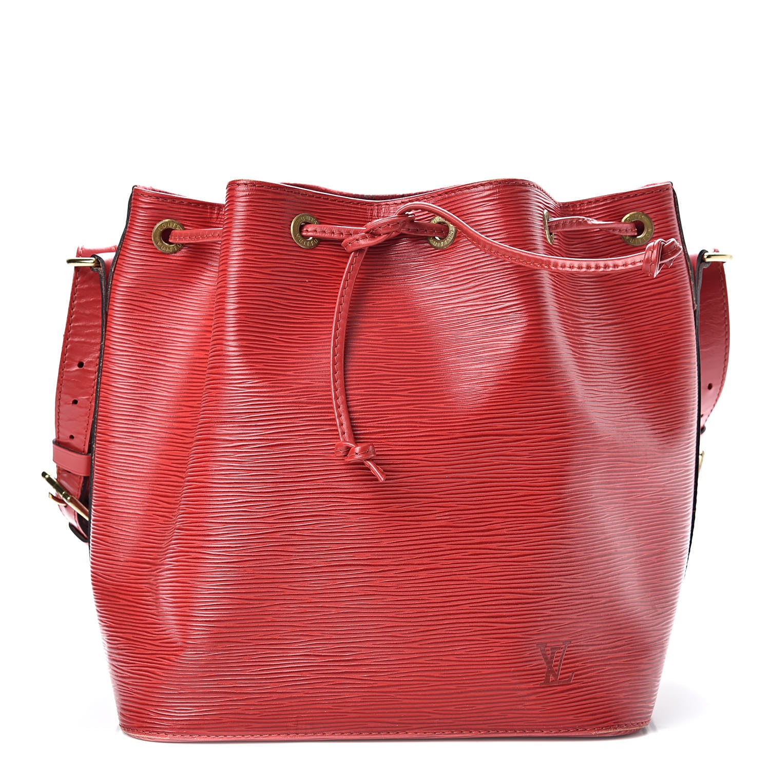 Louis Vuitton Epi Petit Noe Castillan Red 1 of 12
