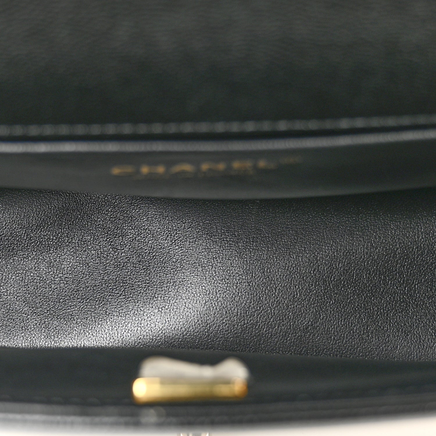 Chanel Caviar Chevron Quilted Medium Boy Flap Black 5 of 11
