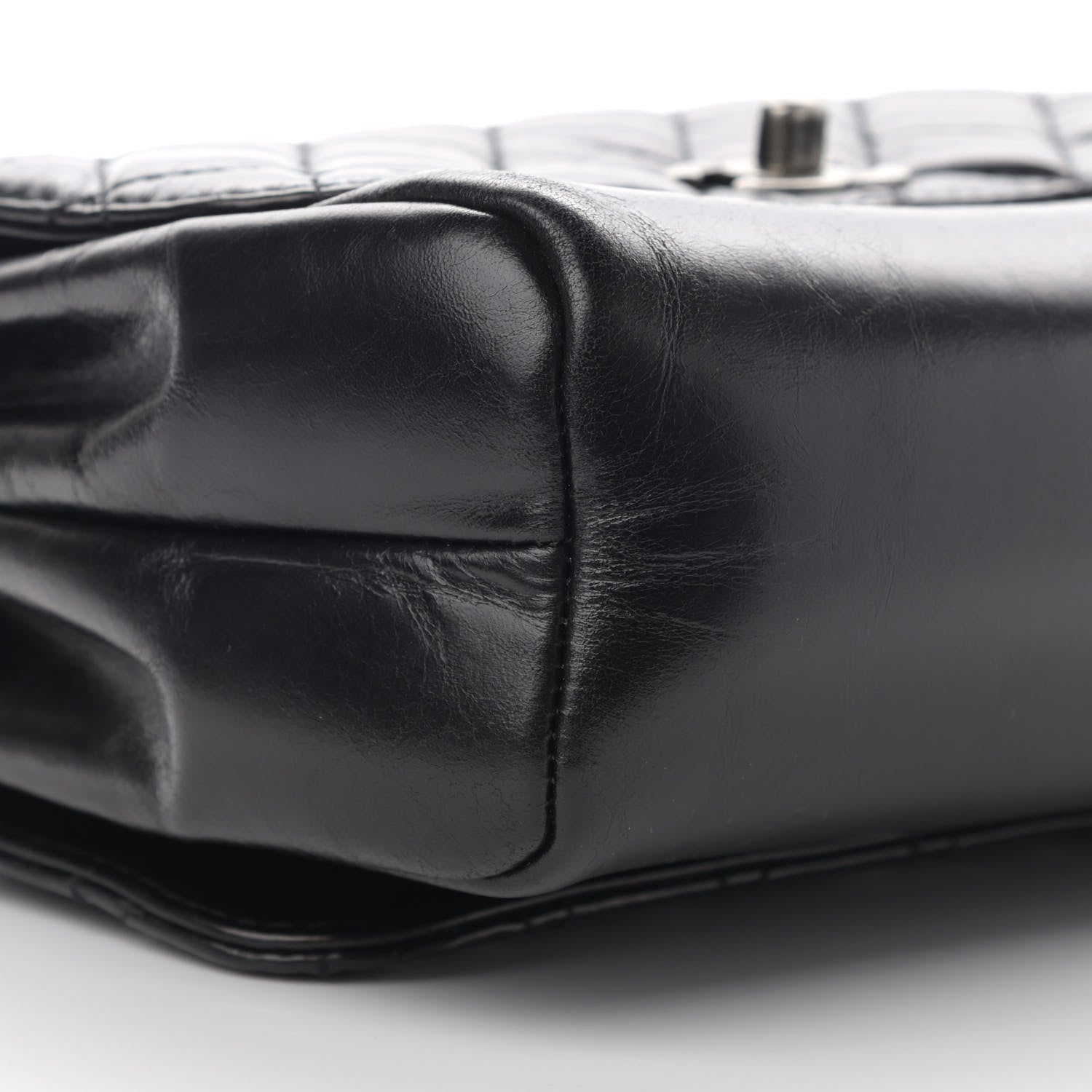 Chanel Glazed Calfskin Pilot Essentials Flap Black 10 of 12