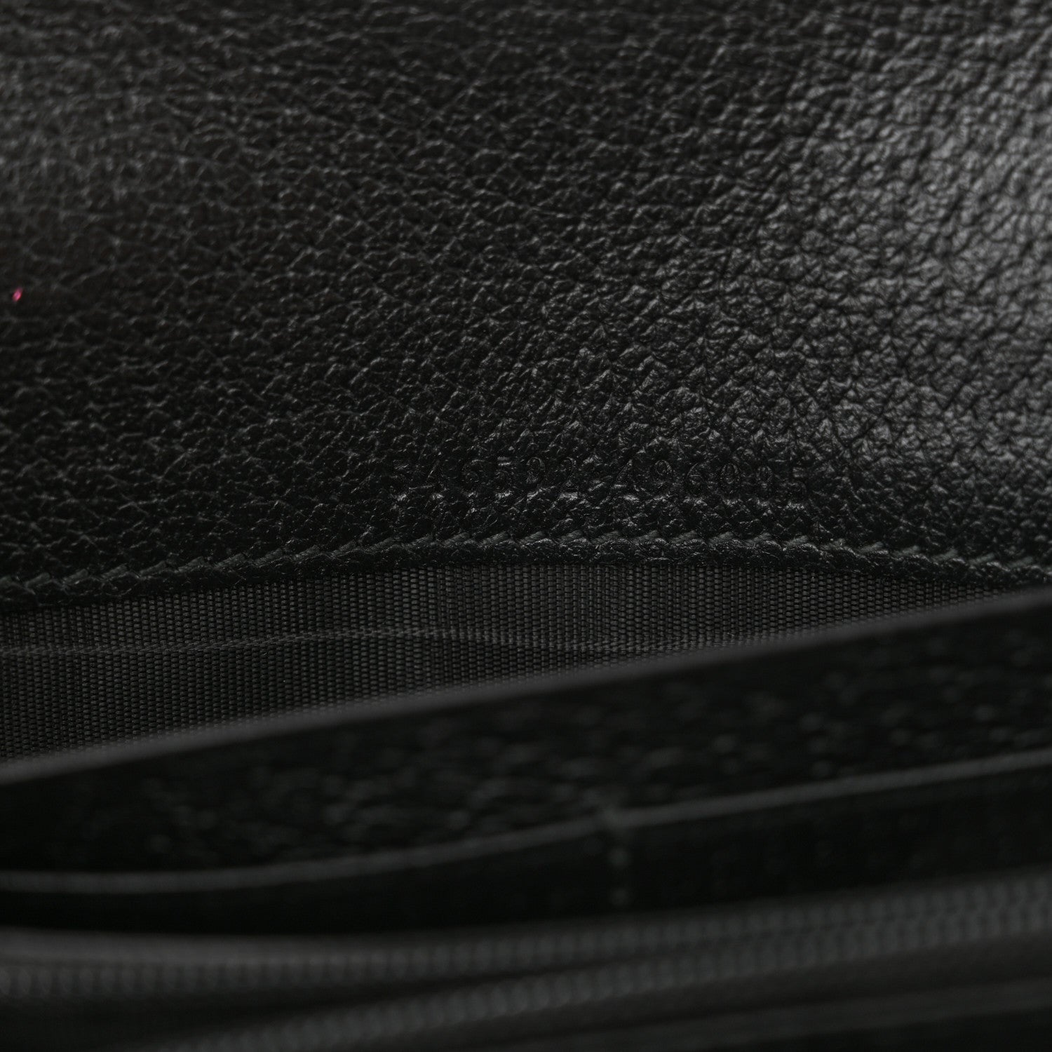 Gucci Dollar Calfskin Web Ophidia Wallet On Chain Black 6 of 14