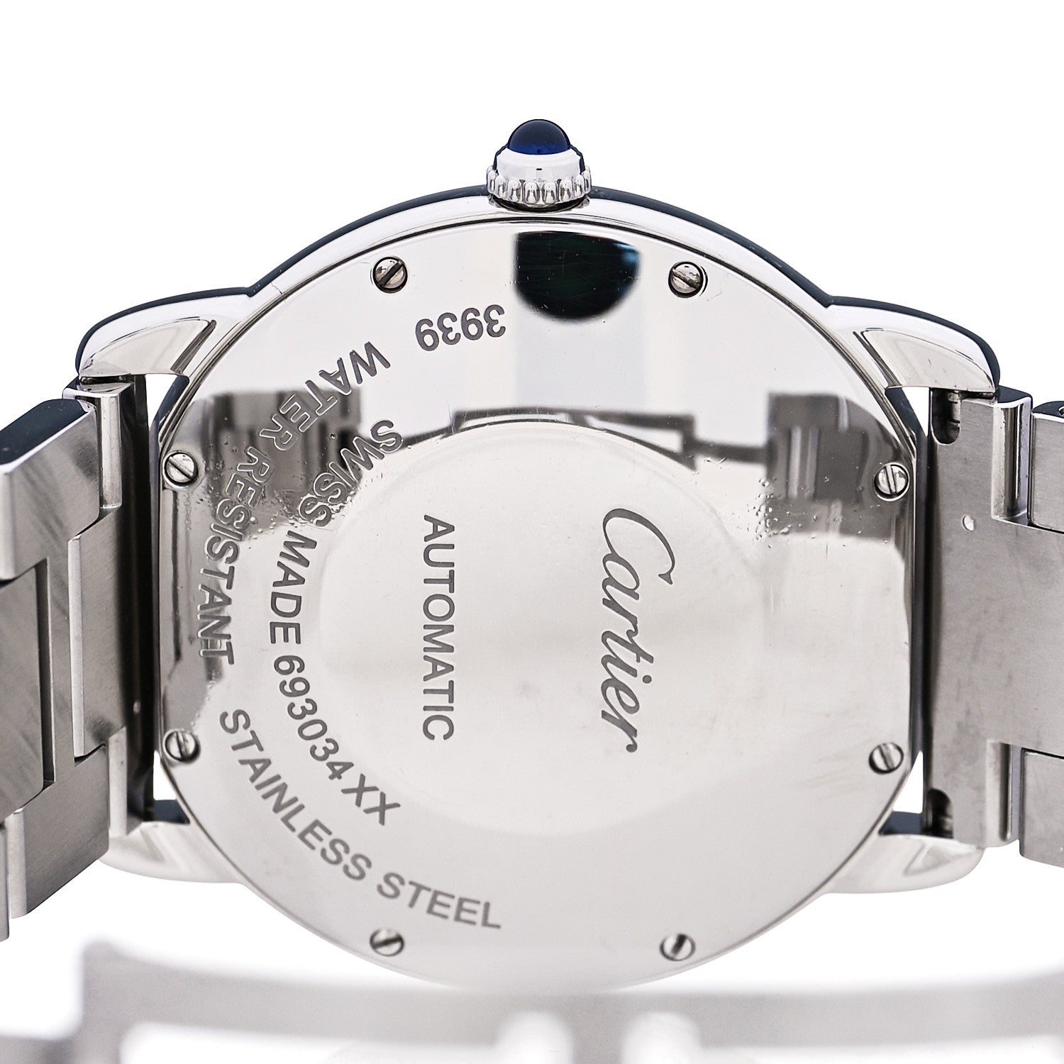 Cartier Stainless Steel 36mm Ronde Solo Automatic Watch 8 of 8