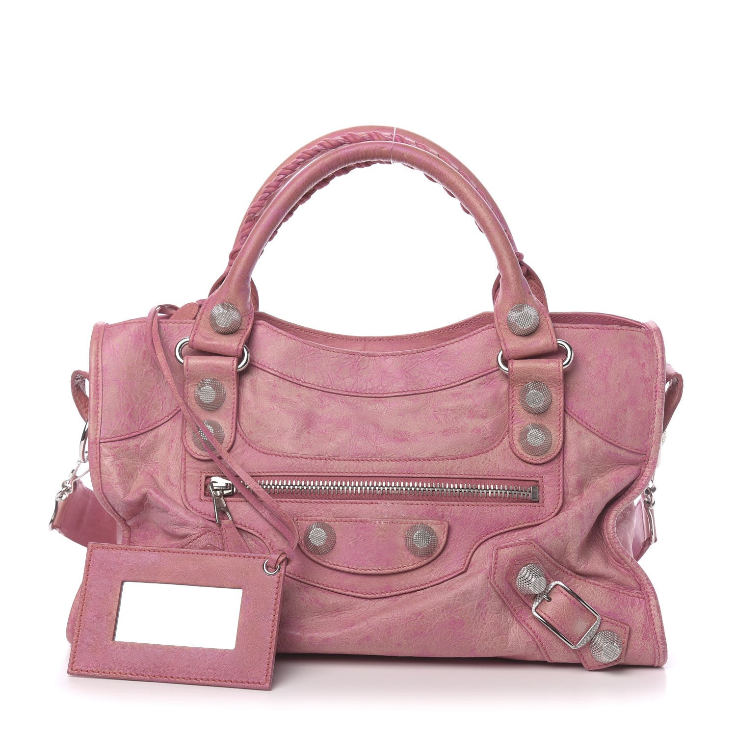 Balenciaga Agneau Giant 21 Silver Hardware City bubblegum 1 of 11