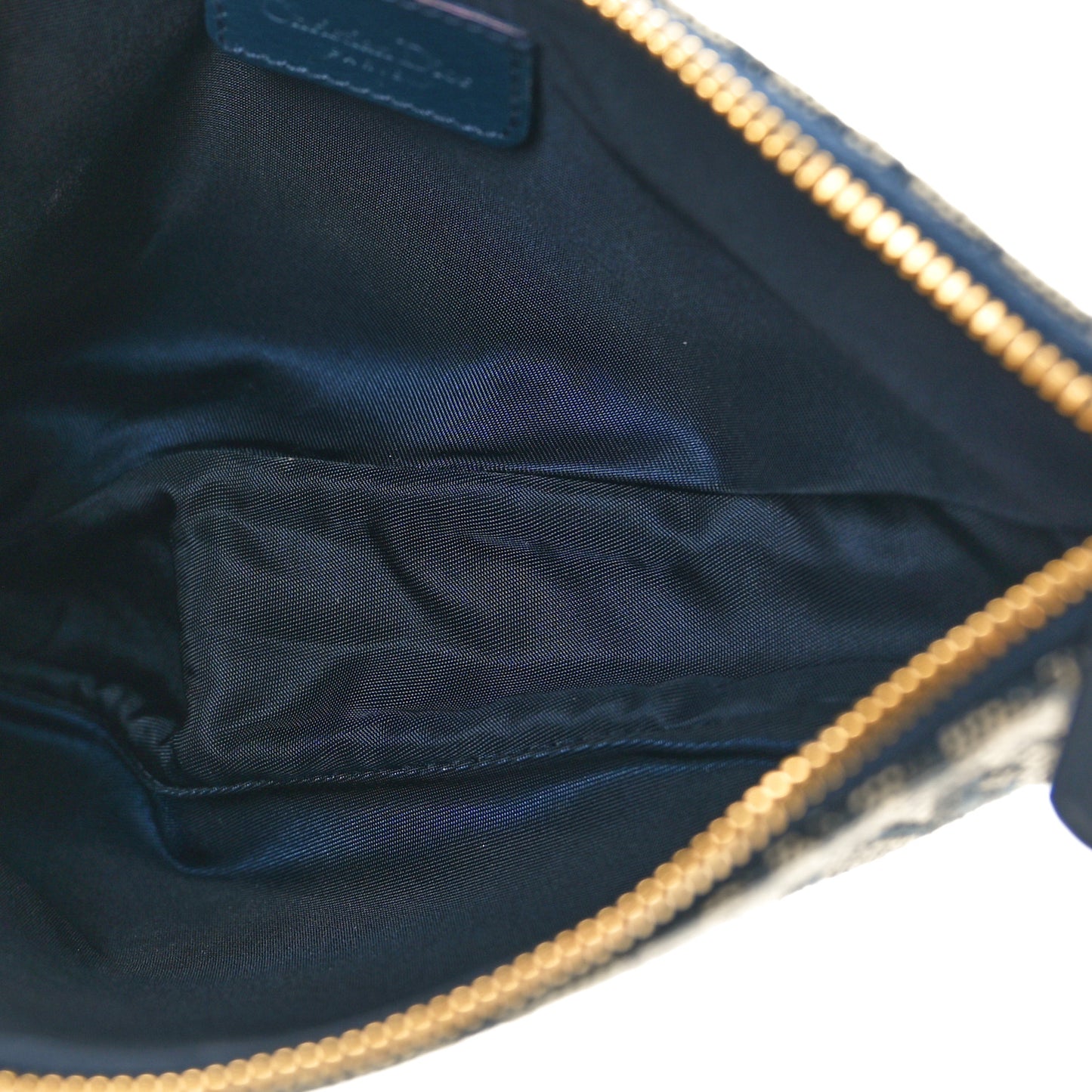 Monogram Mini Saddle Pochette Navy