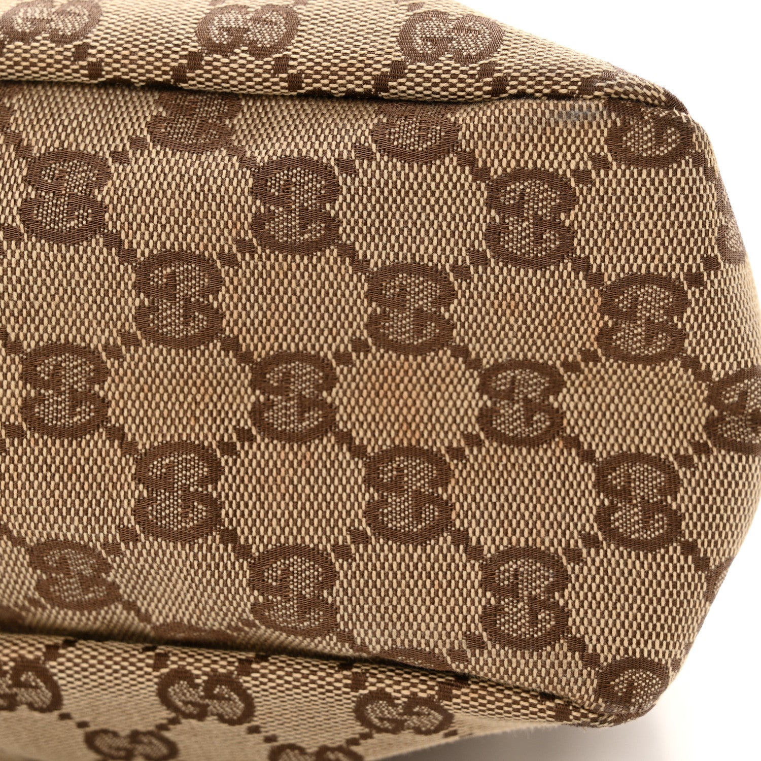 Gucci Monogram Medium Horsebit Chain Hobo Dark Brown 11 of 14