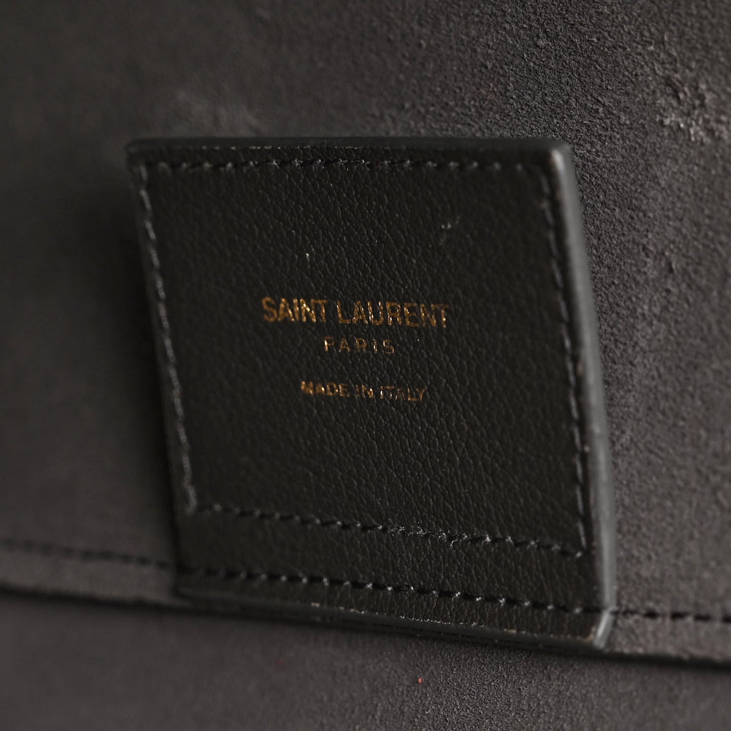 Calfskin Large Shopping Tote Coal