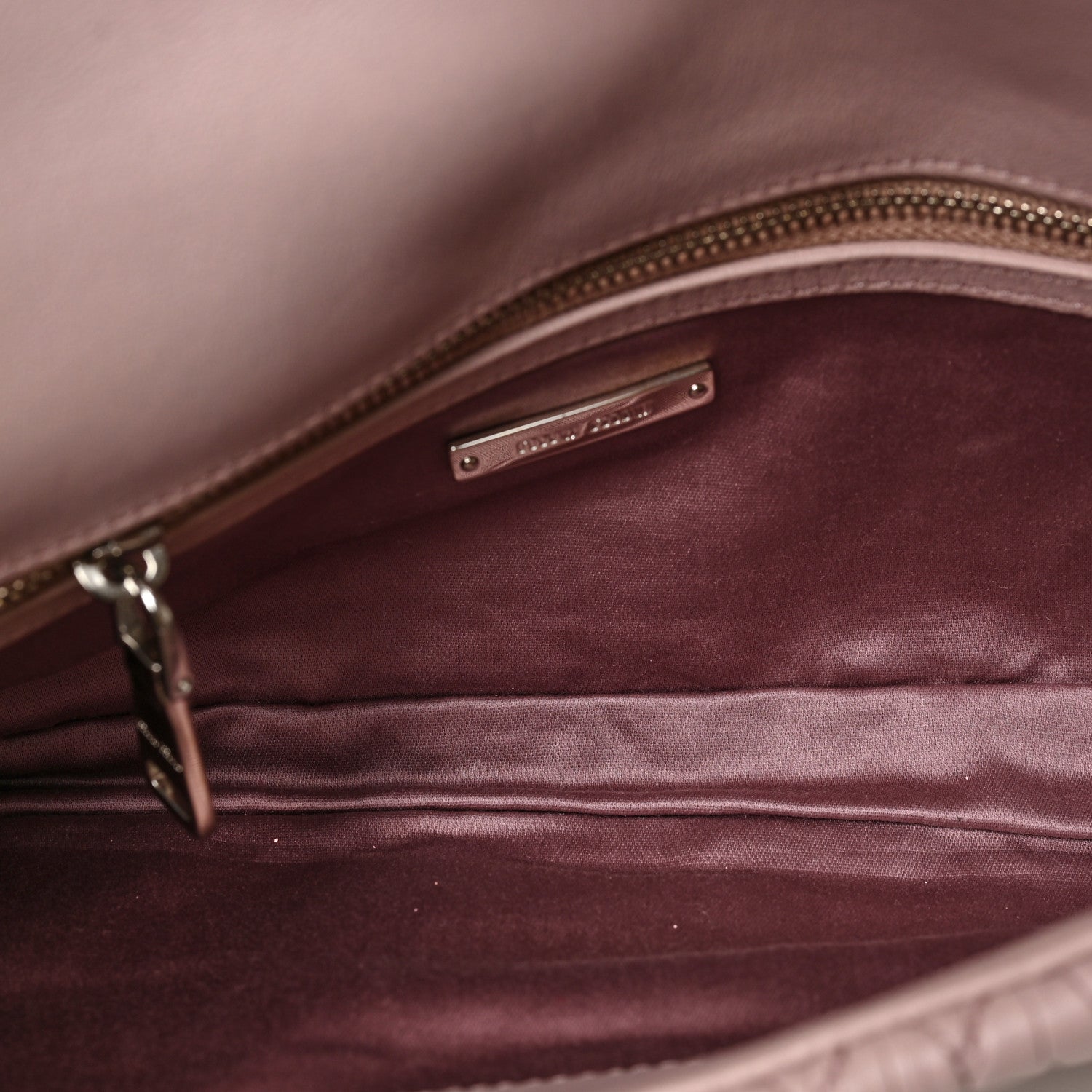 Miu Miu Nappa Matelasse Bi-Color Crystal Flap Clutch Pink Pomice 4 of 7
