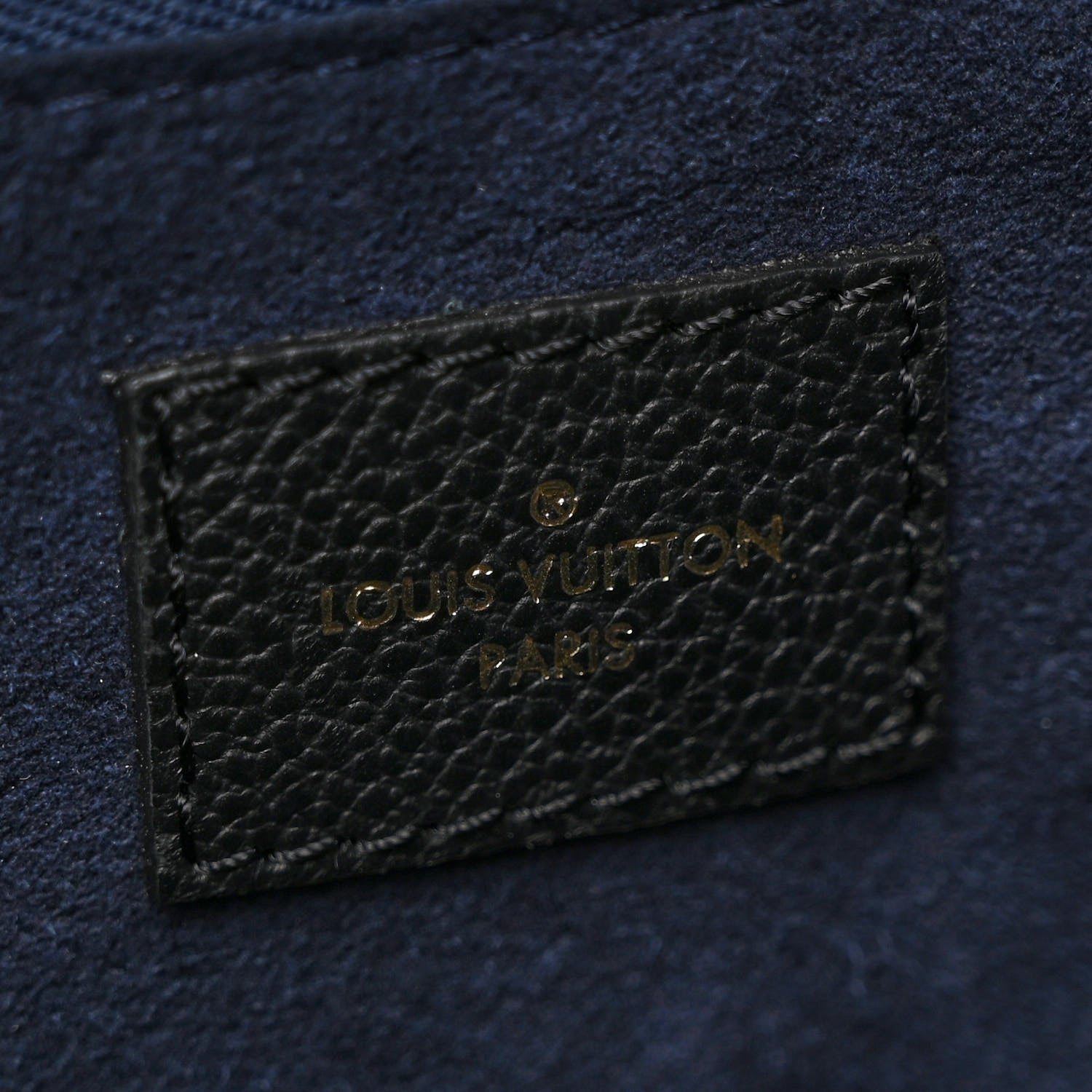 Louis Vuitton Empreinte Monogram Giant Neverfull MM Black 6 of 9