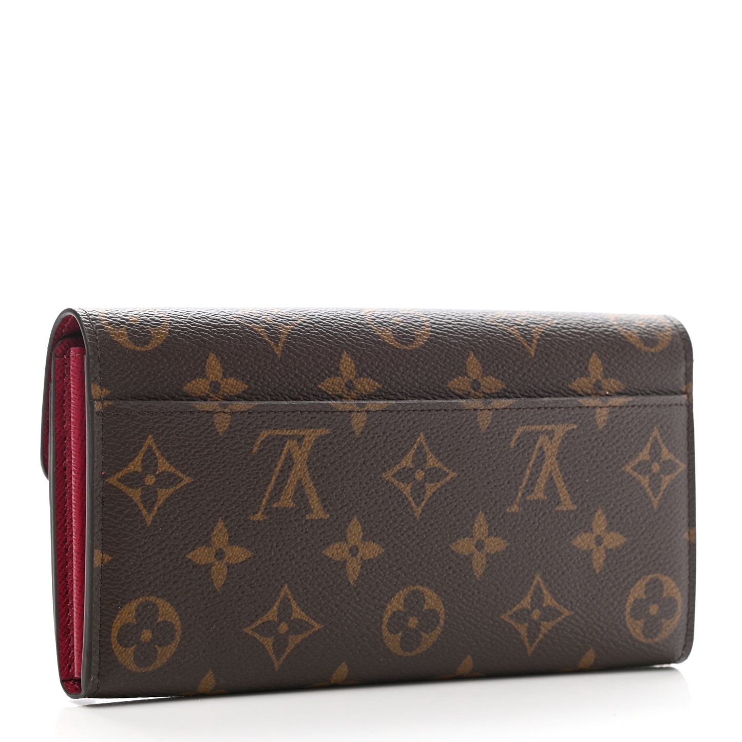 Monogram Sarah Wallet NM Fuchsia