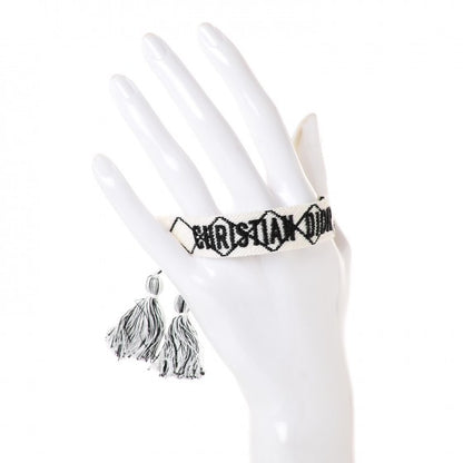 Christian Dior Woven Cotton J'Adior Friendship Bracelet 2 of 6