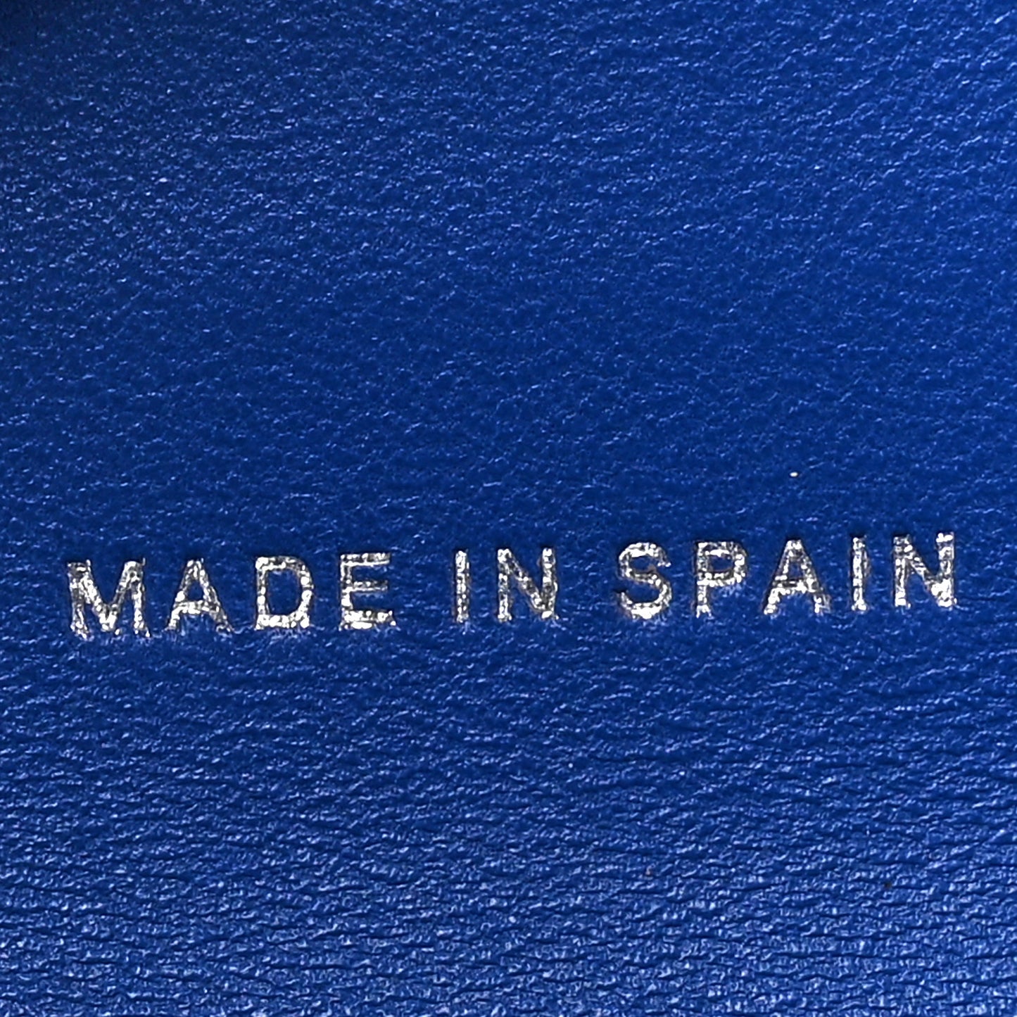 Lambskin Quilted Compact Flap Wallet Royal Blue